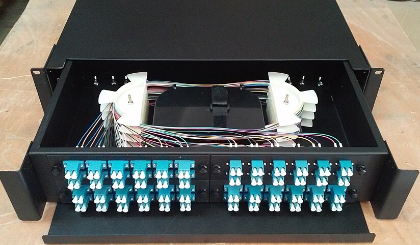 Patch Panel 48 adaptori SC/PC - are Sertar CULISANT pe ROLE